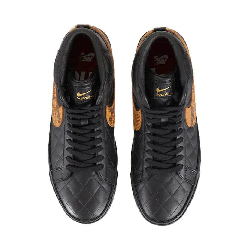 Nike x Supreme Blazer Mid QS 'Black Snakeskin'