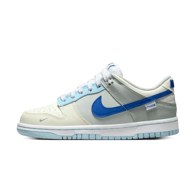 Nike Dunk Low 'Just Stitch It / Ivory Hyper Royal'