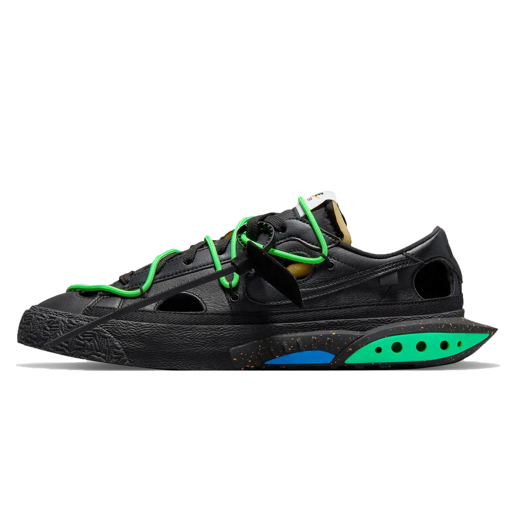 Nike x Off-White Blazer Low 'Electro Green Black'