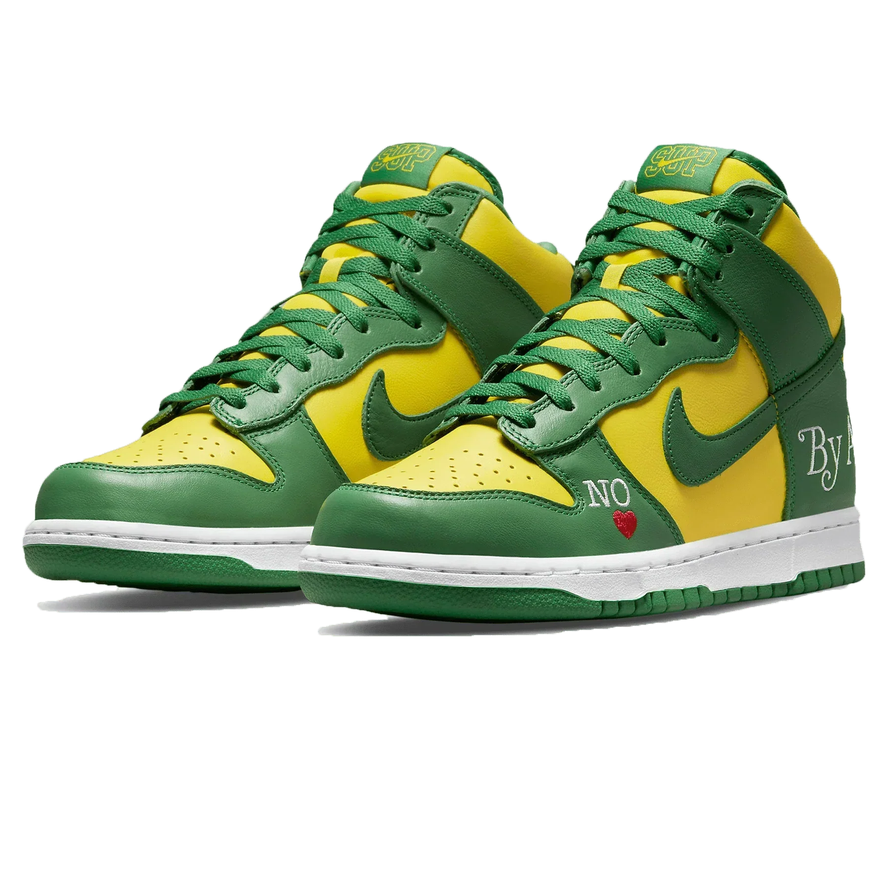 Nike SB x Supreme Dunk High 'By Any Means Brazil'