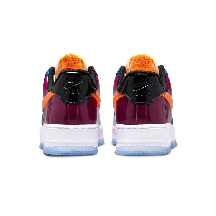 Nike x Undefeated Air Force 1 Low 'Multi-Patent Total Orange'